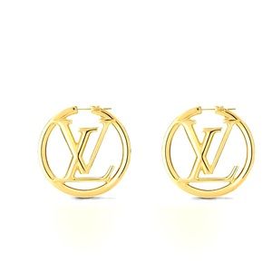 Louis Vuitton hoop earrings
